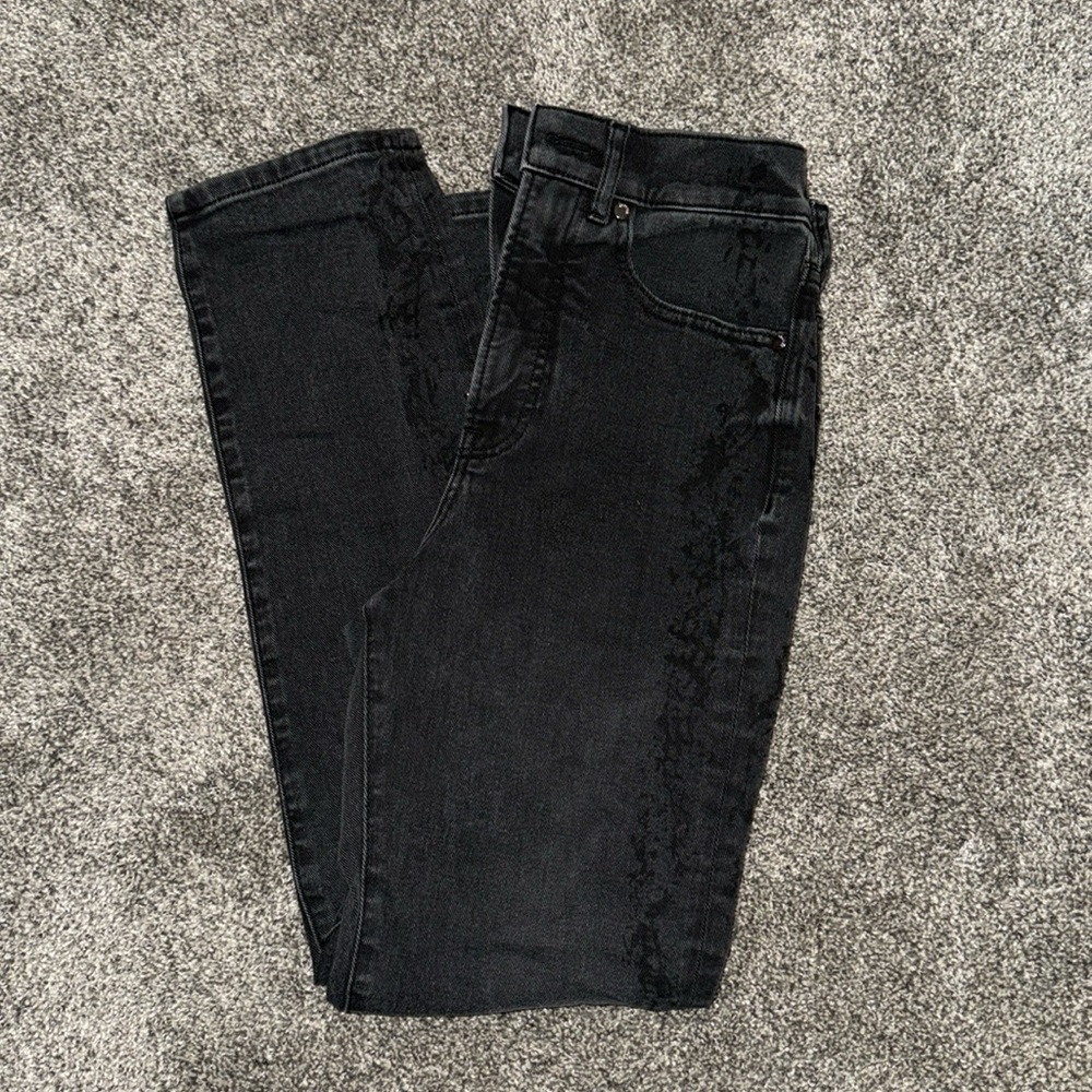 Express Super High Rise Skinny Ankle Jean- 0R